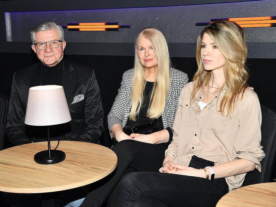 Zygmunt Chajzer, Dorota Chajzer, Weronika Chajzer, fot. KAPiF
