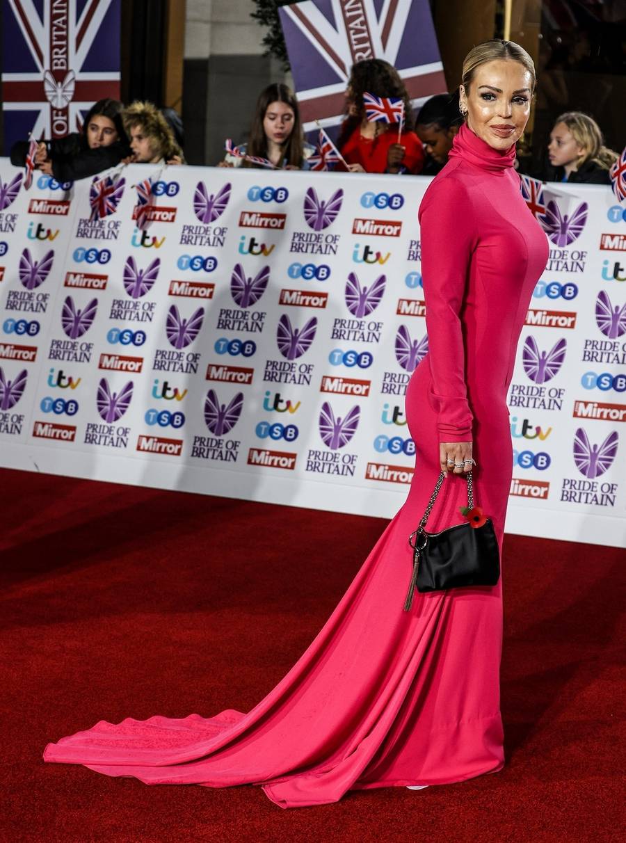 Katie Piper ZACHWYCA na TV Choice Awards! Jej stylizacja zrobiła furorę na czerwonym dywanie