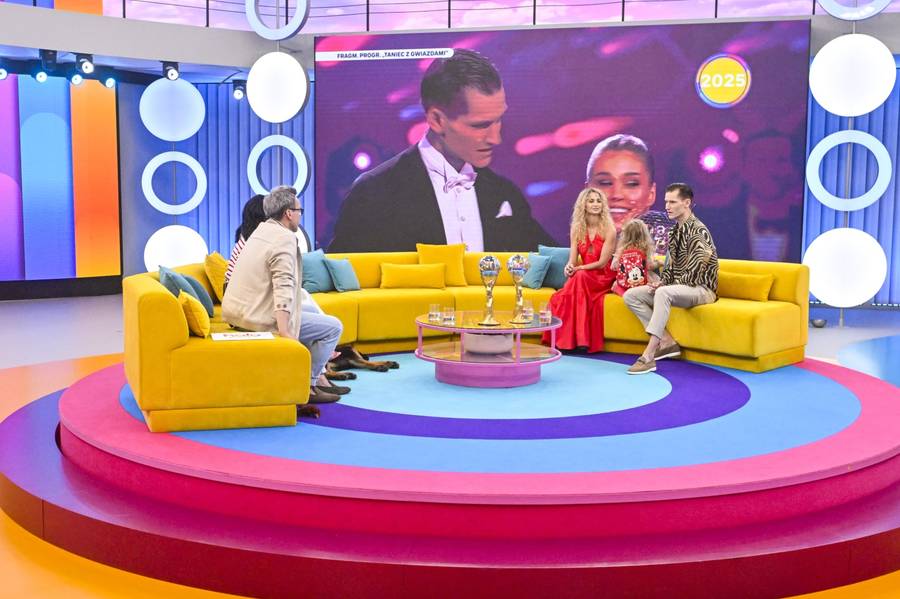 Rozczulający poranek w “Halo Tu Polsat”! Hanna Żudziewicz i Jacek Jeschke pojawili się z uroczą córeczką (FOTO)