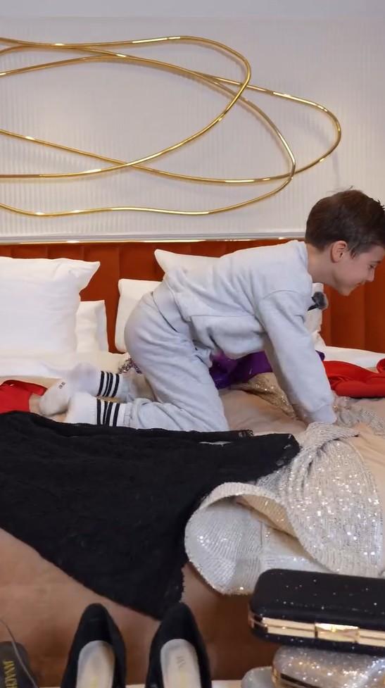 Izabela Janachowska zaszalała z synem w hotelu, fot. Instagram