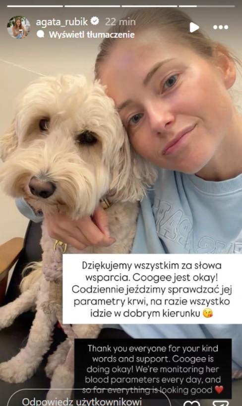 Agata Rubik, fot. Instagram.