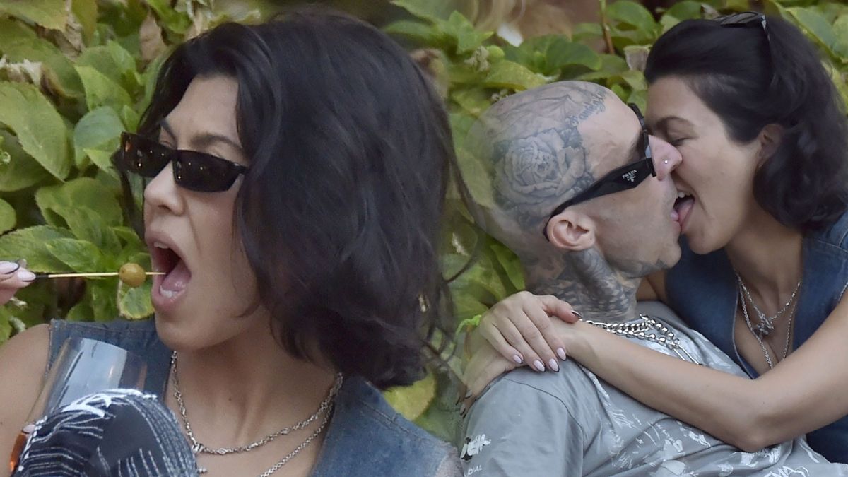 Kourtney Kardashian i Travis Barker w Portofino