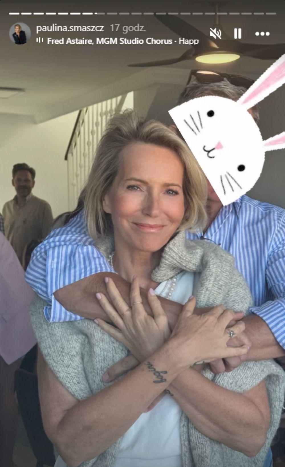 Paulina Smaszcz z ukochanym/Instagram/paulina.smaszcz