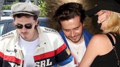 Internet śmieje się z Brooklyna Beckhama: “62 osoby pracują nad tym, by zrobił bajgla”