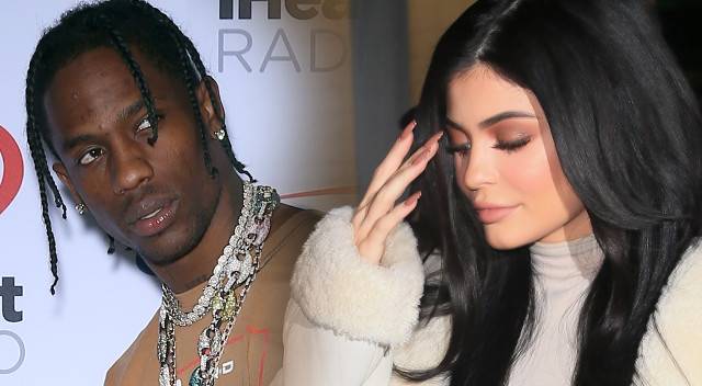 Ciężarna Kylie Jenner siedzi w domu, a Travis Scott imprezuje z TĄ kobietą