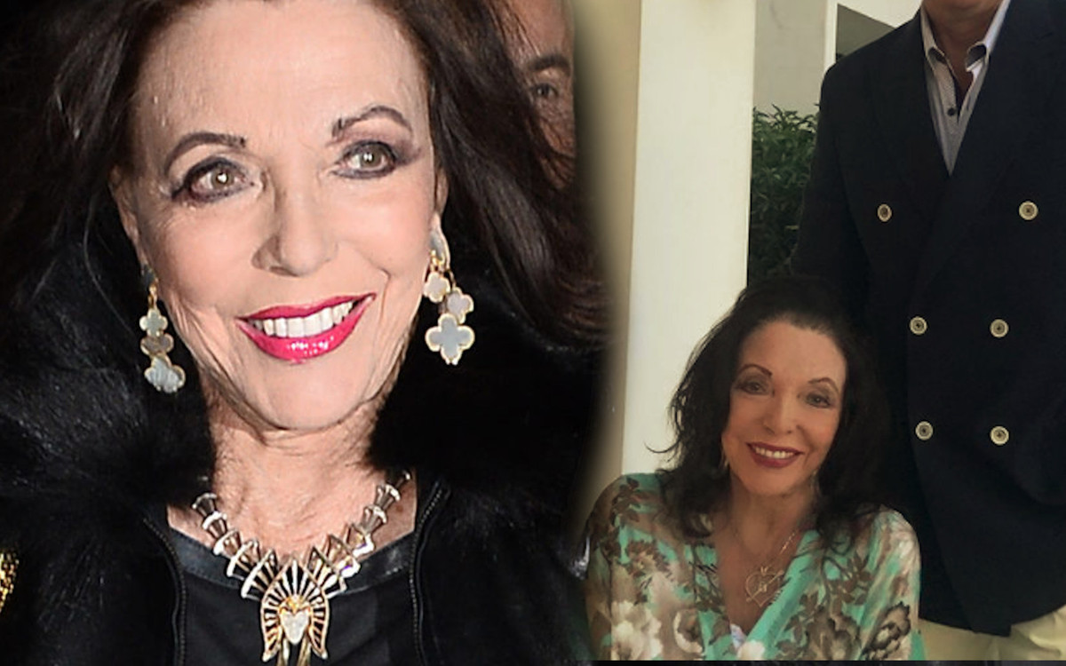 88-letnia Joan Collins prezentuje się doskonale z 32 lata młodszym partnerem u boku