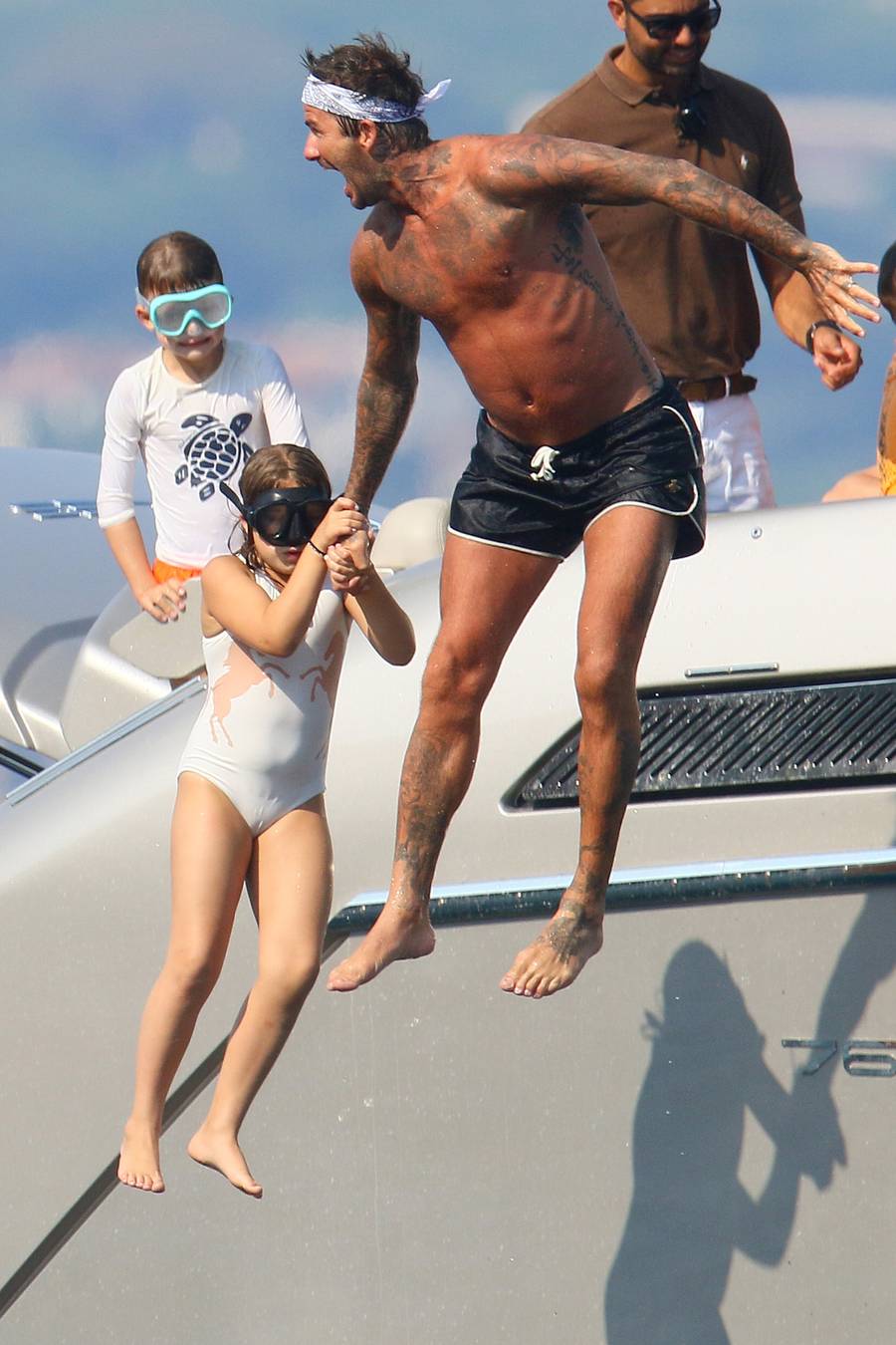 Beckhamowie na rodzinnych wakacjach. Dawid nie może oderwać rąk od Victorii!