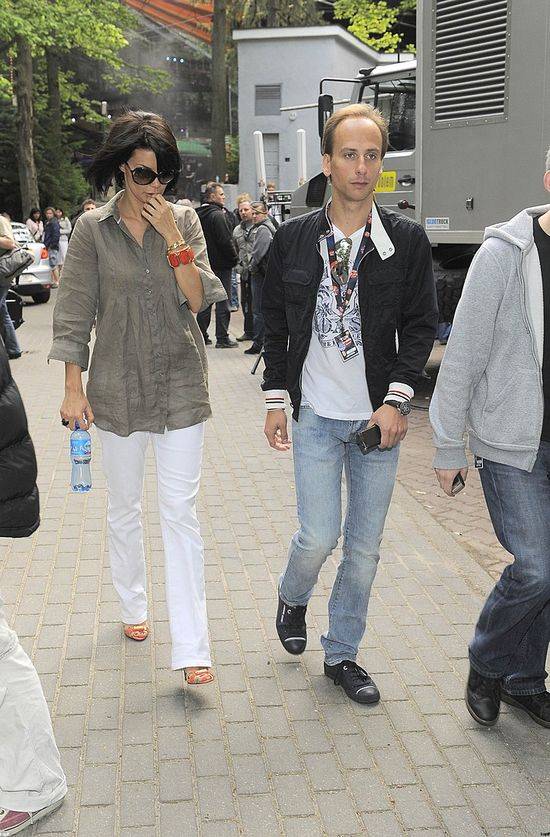 Edyta Górniak z Dariuszem Krupą