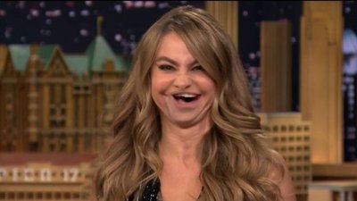 Vergara i Fallon zamienili się ustami [VIDEO]