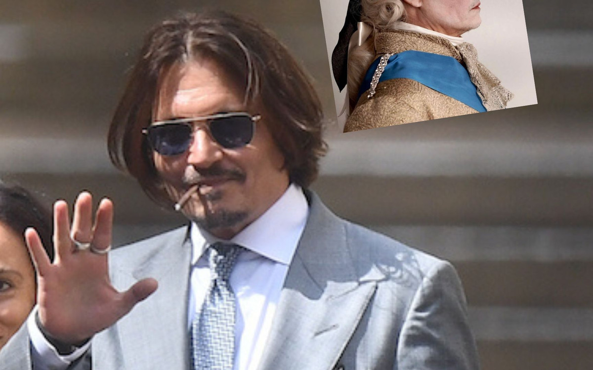 Internet oszalał! Jest pierwsze zdjęcie Johnny’ego Deppa jako króla Ludwika XV