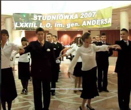 Polonez Tomaszewskiej i Lewandowskiego, fot. Instagram