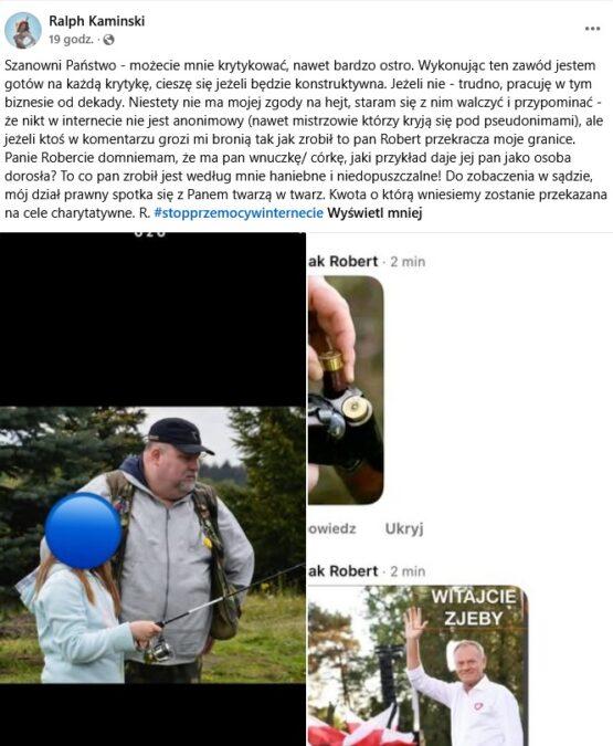 Ralph Kaminski, fot. Facebook
