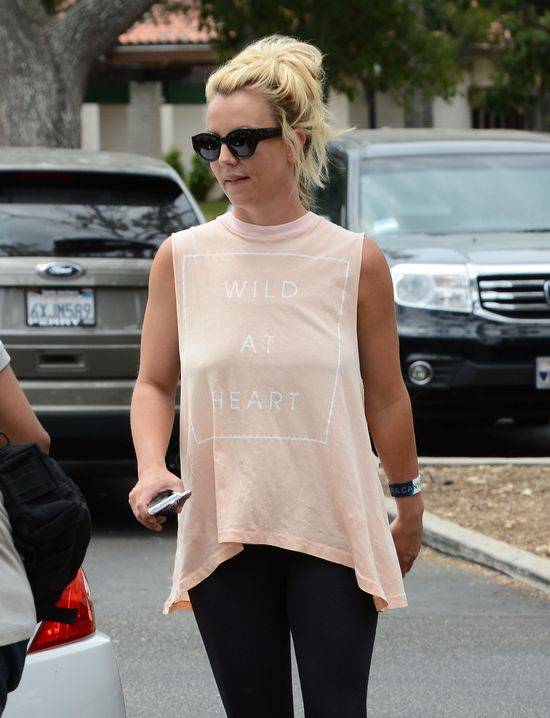 Britney Spears bez stanika