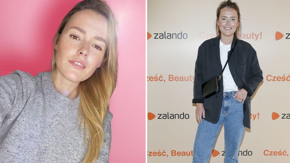 Olga Frycz pokazałą brzuch