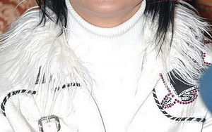 Wiśniewska w czerni(Foto)