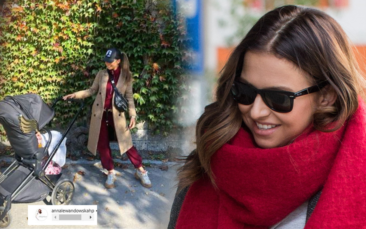 Fanki zachwycone niedzielną stylówką Anny Lewandowskiej