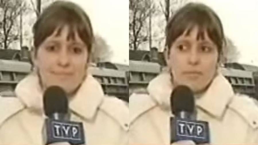 Ewa Zielińska zaliczyła wpadkę i stała się internetową sensacją, fot. TVP