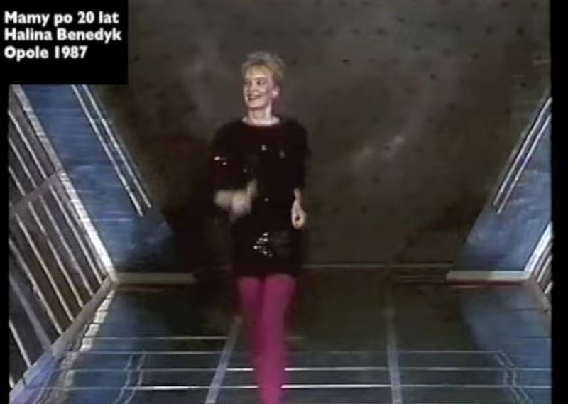 Halina Benedyk, fot. YouTube
