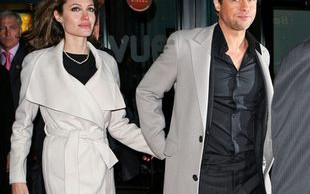 Jolie i Pitt na wigilijnym fast-foodzie