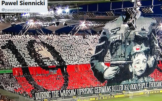 Kibice Legii dali lekcję historii dla świata. Słusznie?