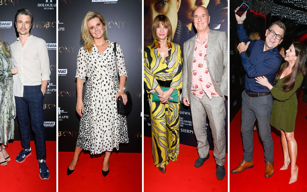 Premiera filmu “Wrobiony”. Anna Popek wystawia piersi, dawno niewidziana Sasha Strunin, zakochany Maciej Orłoś