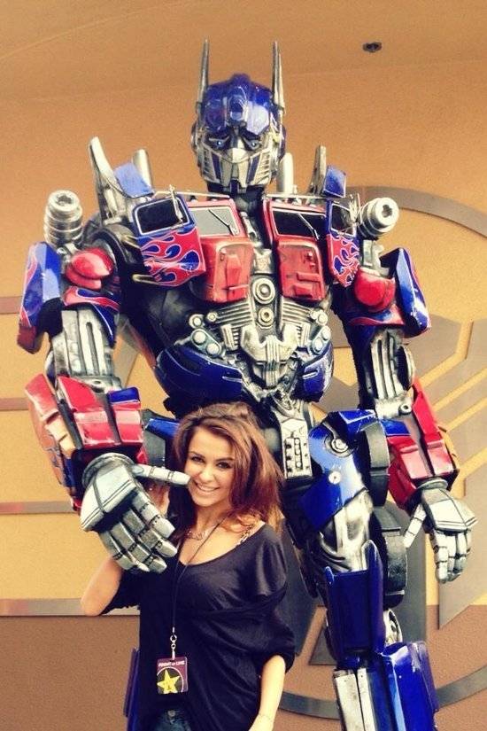 Natalia Siwiec w Kalifornii