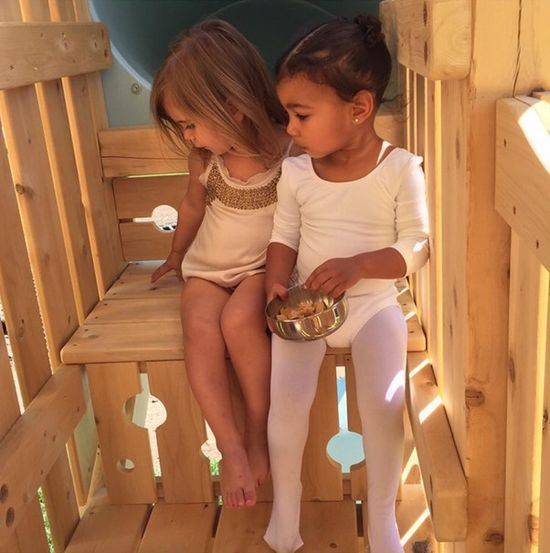 North West i Penelope Disick – najsłodsze brzdące w show biznesie