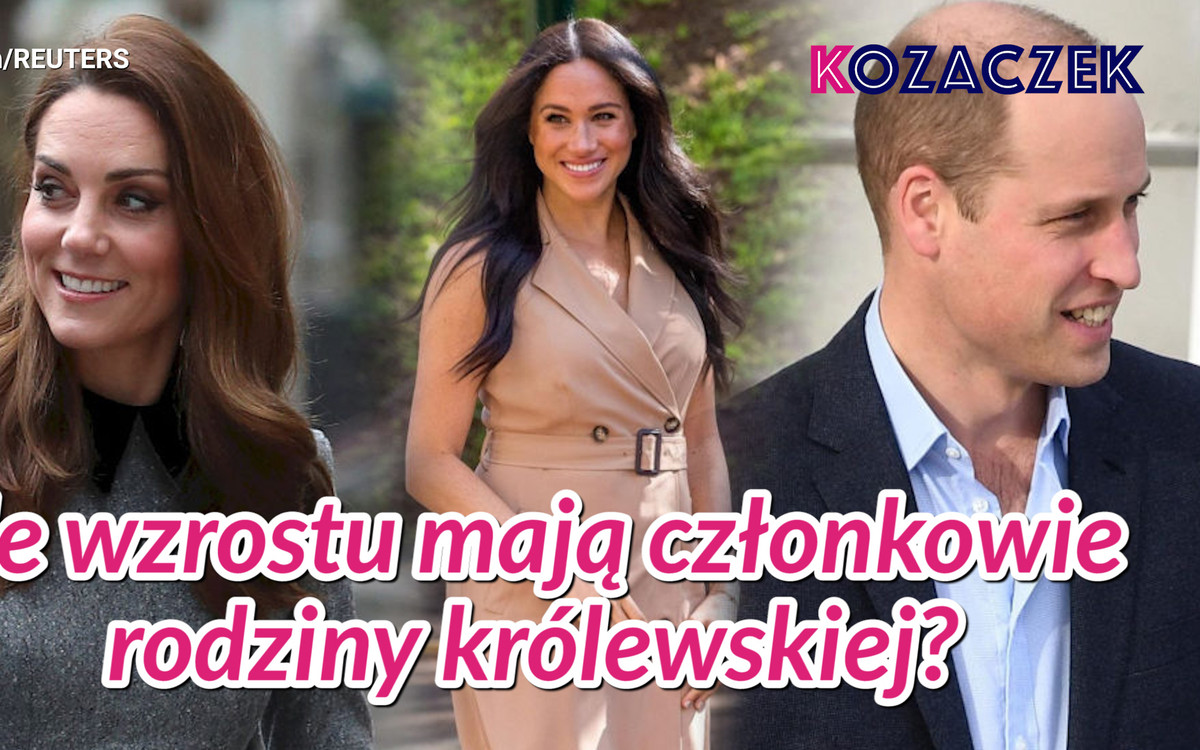 Ile wzrostu mają członkowie rodziny królewskiej?