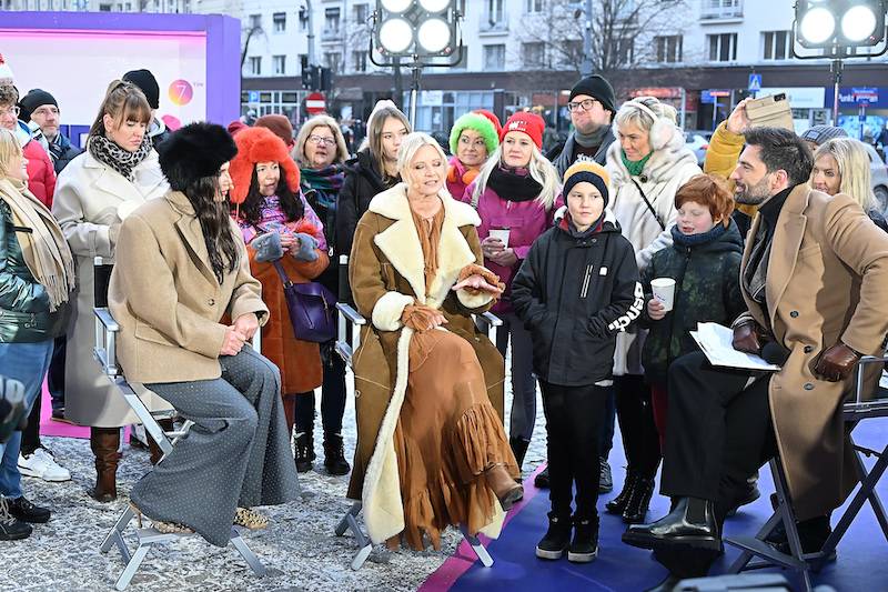 Małgorzata Kożuchowska w kożuszku! Tak zaprezentowała się w programie TVN