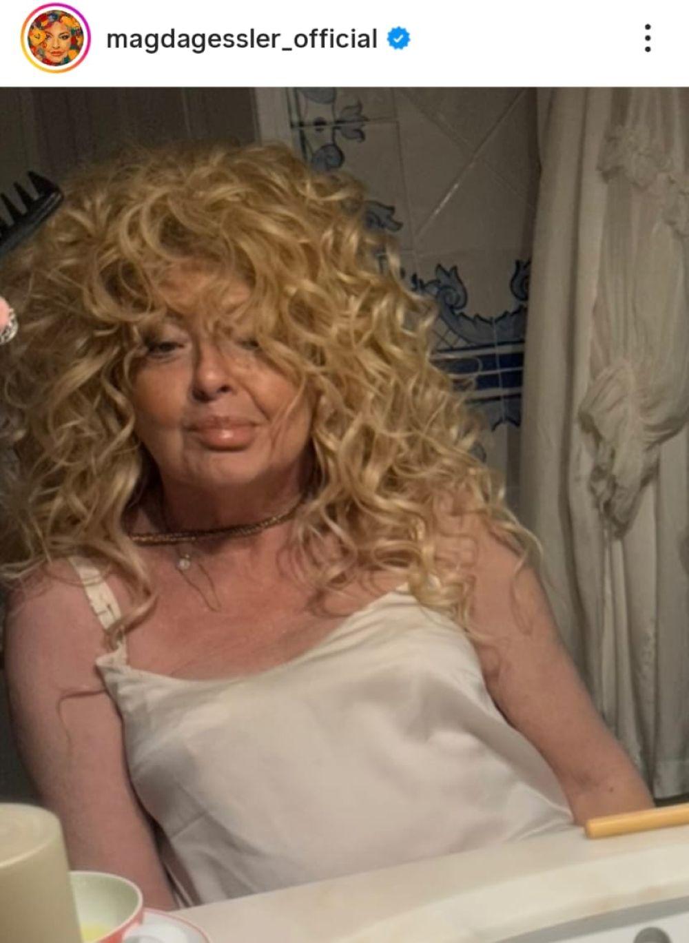 Magda Gessler w naturalnej odsłonie/Instagram/magdagessler_official