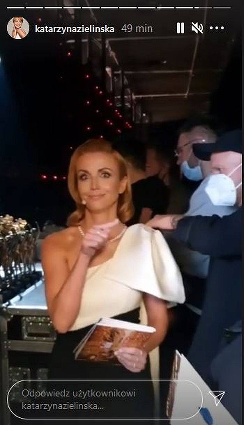 Telekamery 2021: Elegancka Kasia Zielińska, Julia Kamińska w czerwieni (ZDJĘCIA)