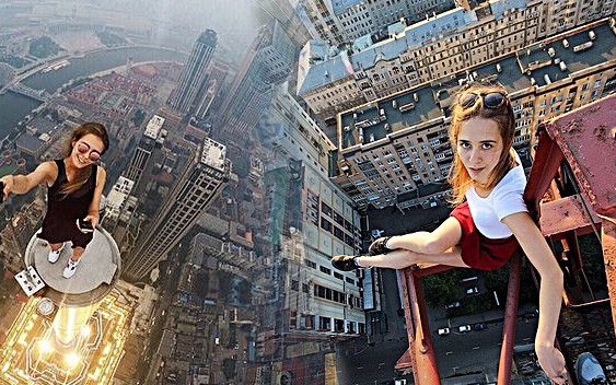 Szok! Ta dziewczyna RYZYKUJE ŻYCIE, aby… wykonać najlepsze selfie!