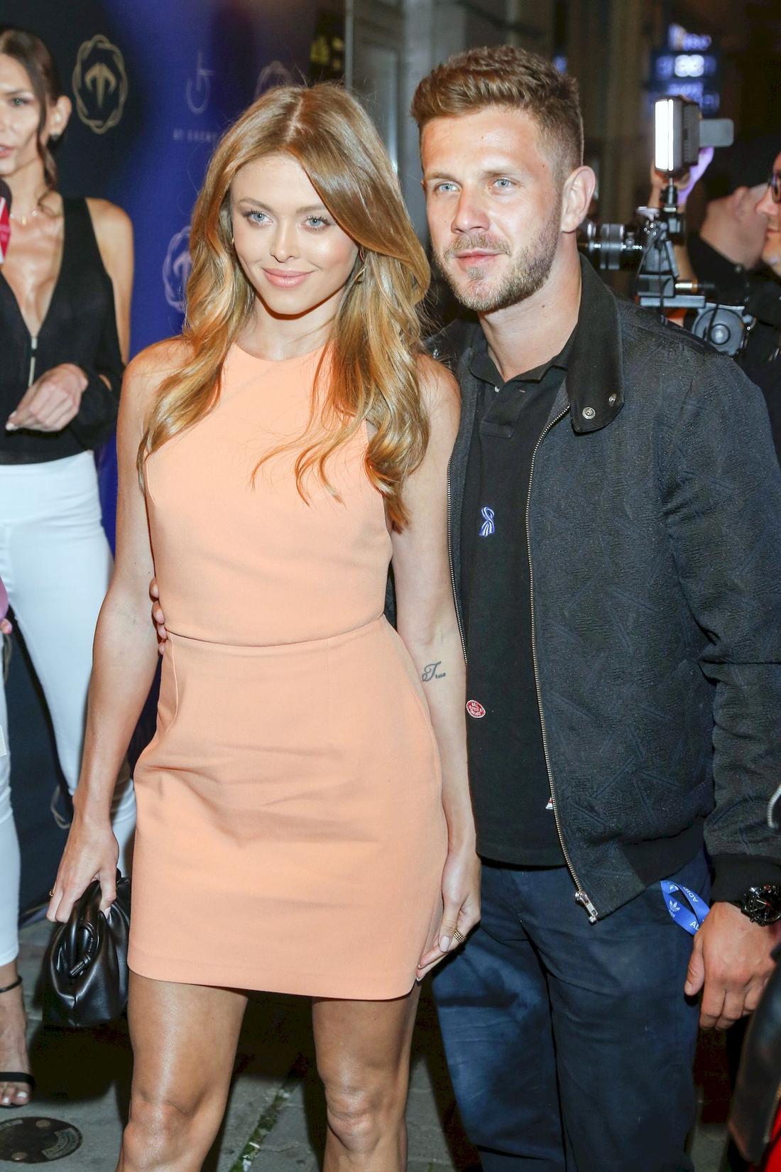 Joanna Opozda i Antek Królikowski na premierze teledysku