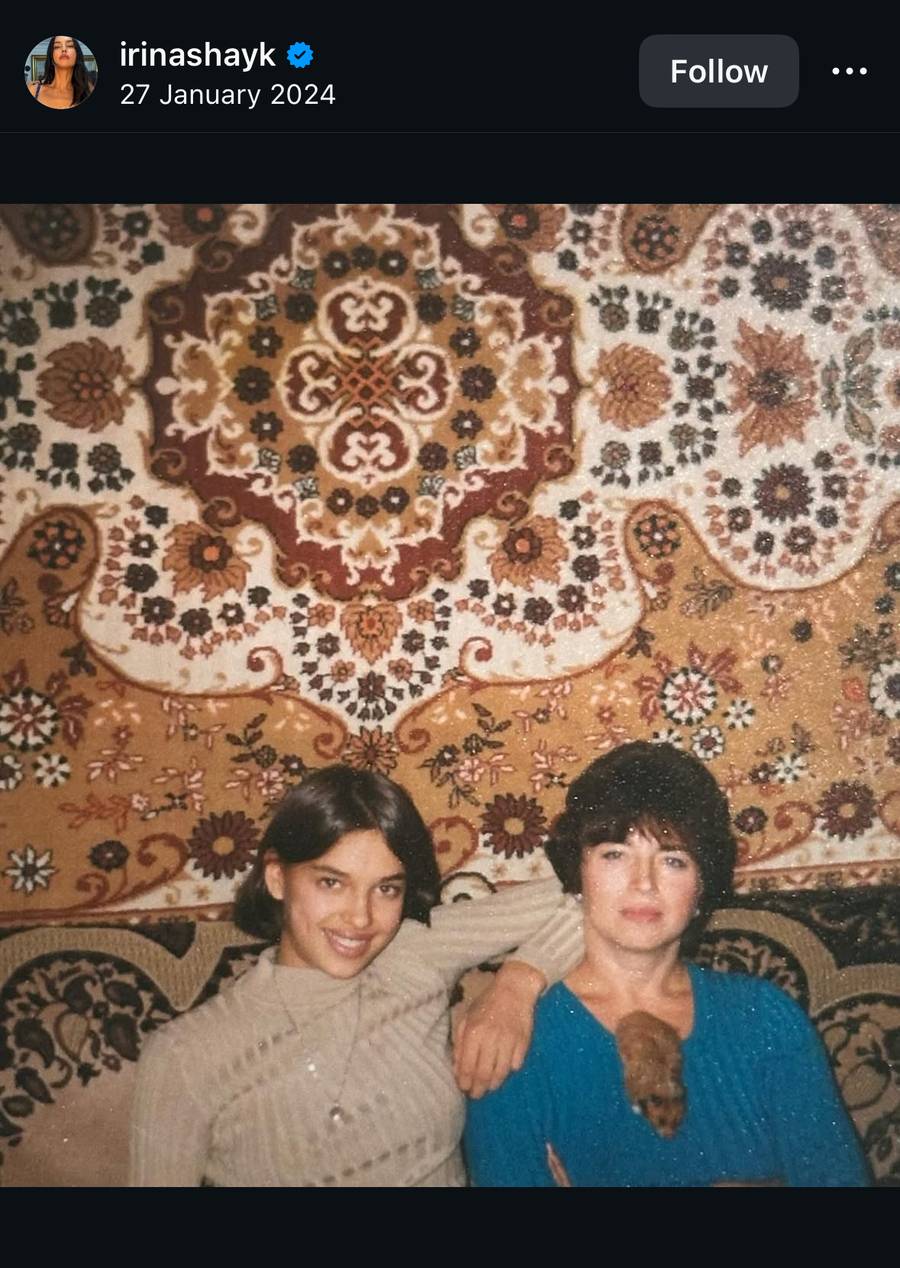 Irina Shayk, fot. Instagram