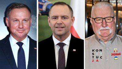 Wzrost prezydentów Polski. Nawrocki najwyższy, a zaraz po nim?