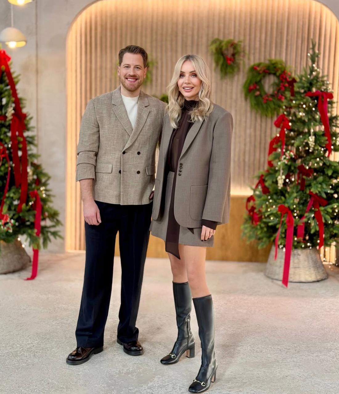 Agnieszka Woźniak Starak i Robert Stockinger w "Pnś", fot. Instagram