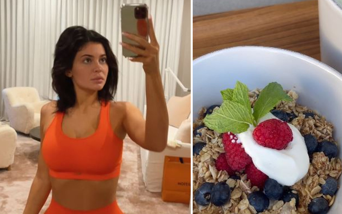 Co w ciągu dnia jada Kylie Jenner?