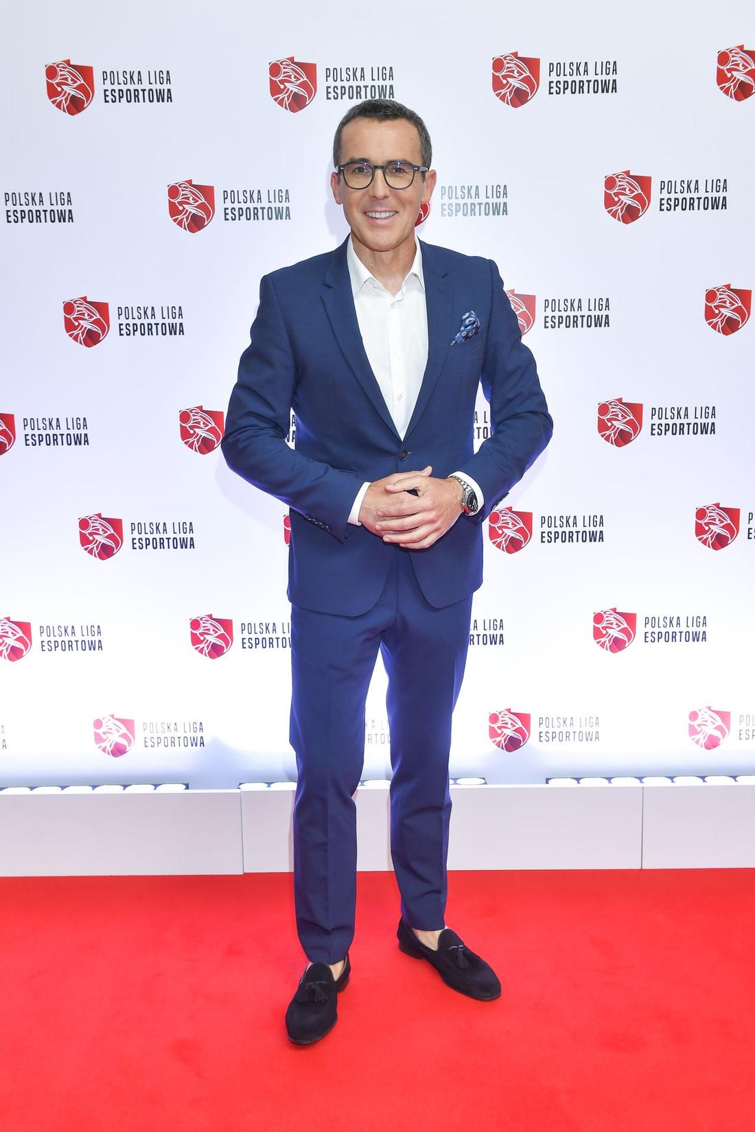 Maciej Kurzajewski na ściance