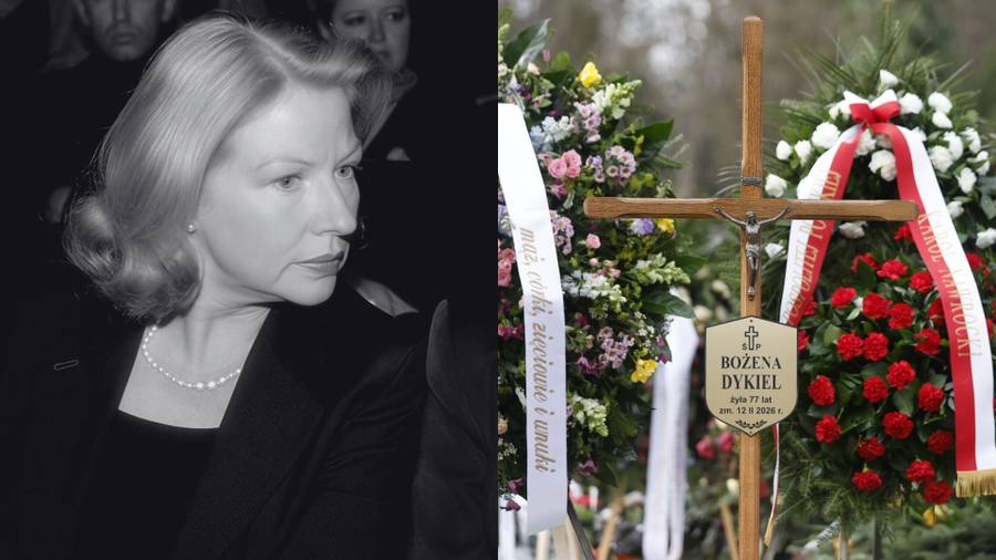 Tak wygląda grób Bożeny Dykiel. Postąpiono wbrew woli rodziny , fot. KAPiF/ AKPA