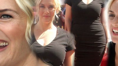 Kate Winslet jeszcze nie schudła po ciąży (FOTO)