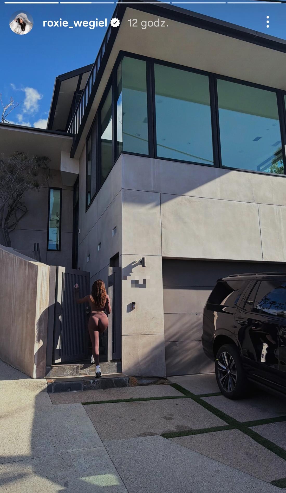 Roxie Węgiel w luksusowej wilii, fot. Instagram