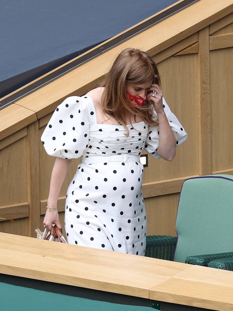Członkini rodziny królewskiej w CIĄŻY na Wimbledonie. Jaki już duży brzuszek (ZDJĘCIA)