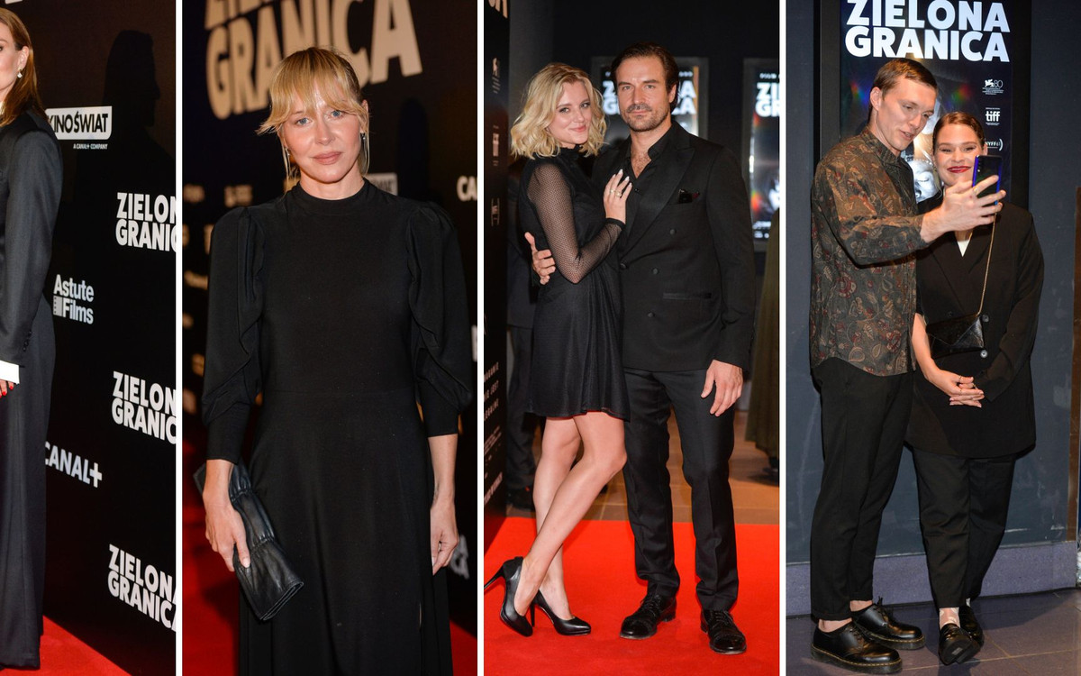 Tego jeszcze nie było! Katarzyna Warnke i Piotr Stramowski z nową ukochaną na jednej imprezie