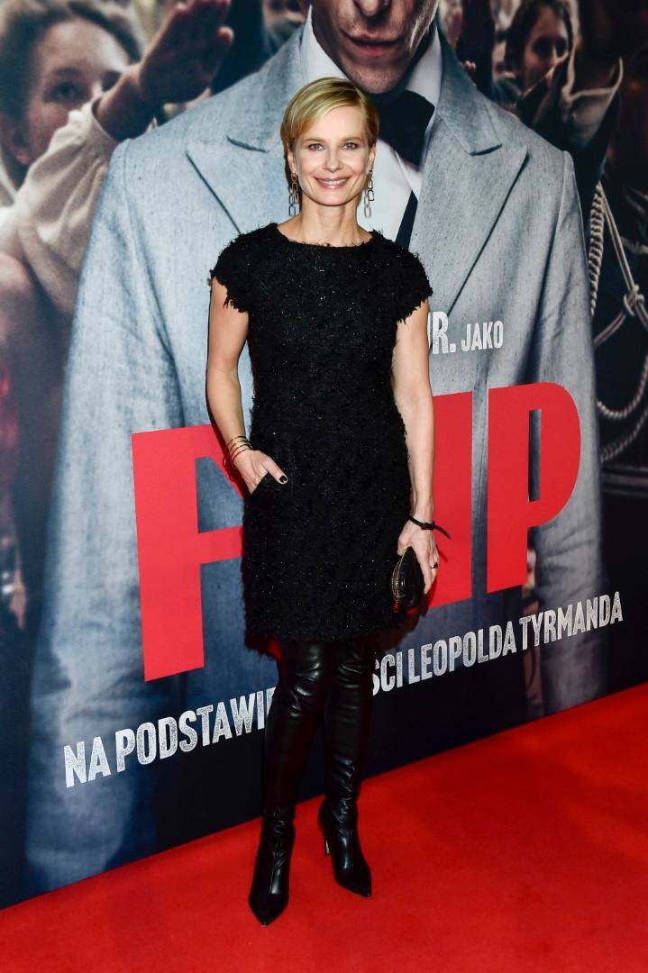 Gwiazdy na premierze “Filipa”: Jeansowa Katarzyna Warnke, naturalna Danuta Stenka, Sandra Kubicka z Baronem
