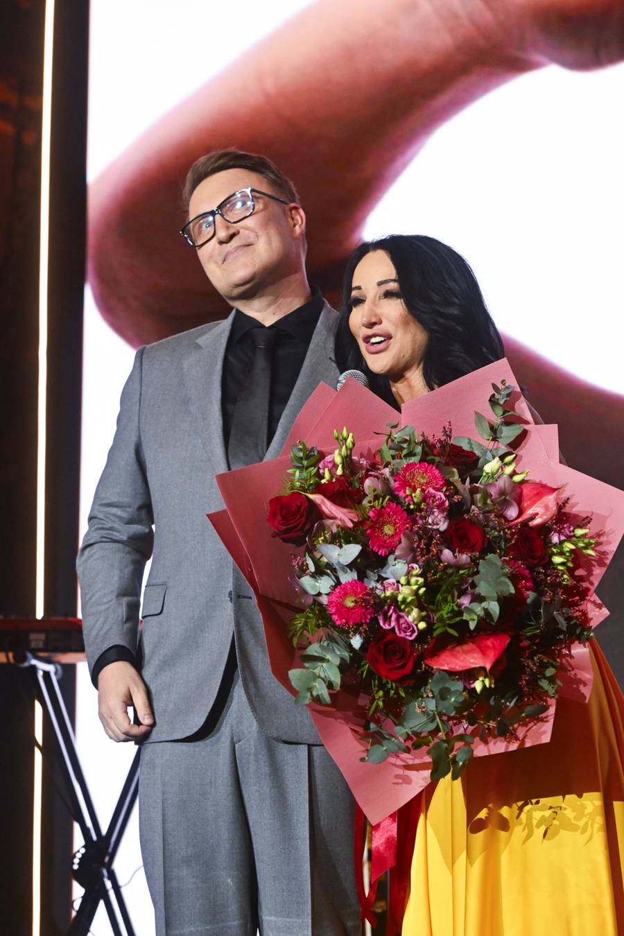 Rafał Afanasjef, Justyna Steczkowska, fot. AKPA.