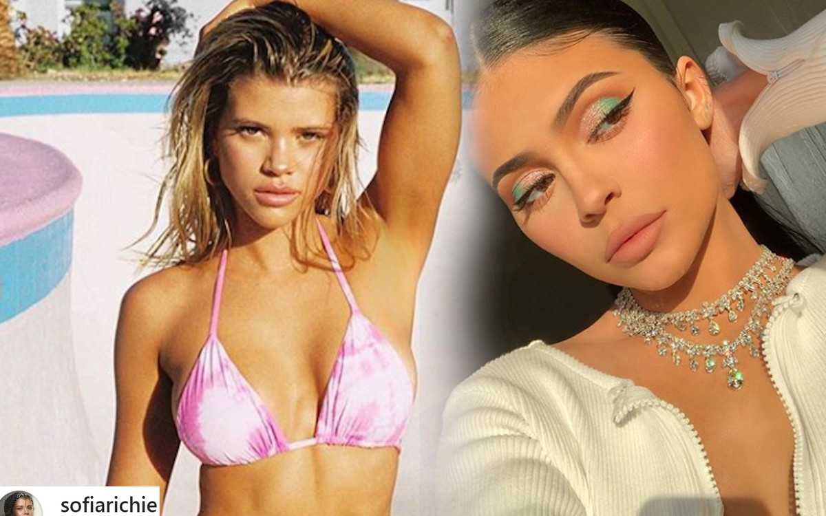 Sofia Richie na GORĄCYCH zdjęciach w bikini i TOPLESS – Kylie Jenner komentuje