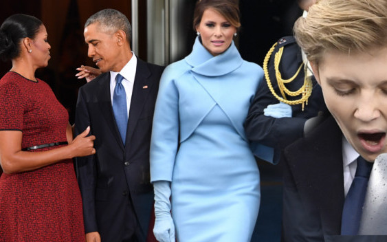 Melania Trump i Michelle Obama na inauguracji prezydentury Donalda Trumpa (FOTO)