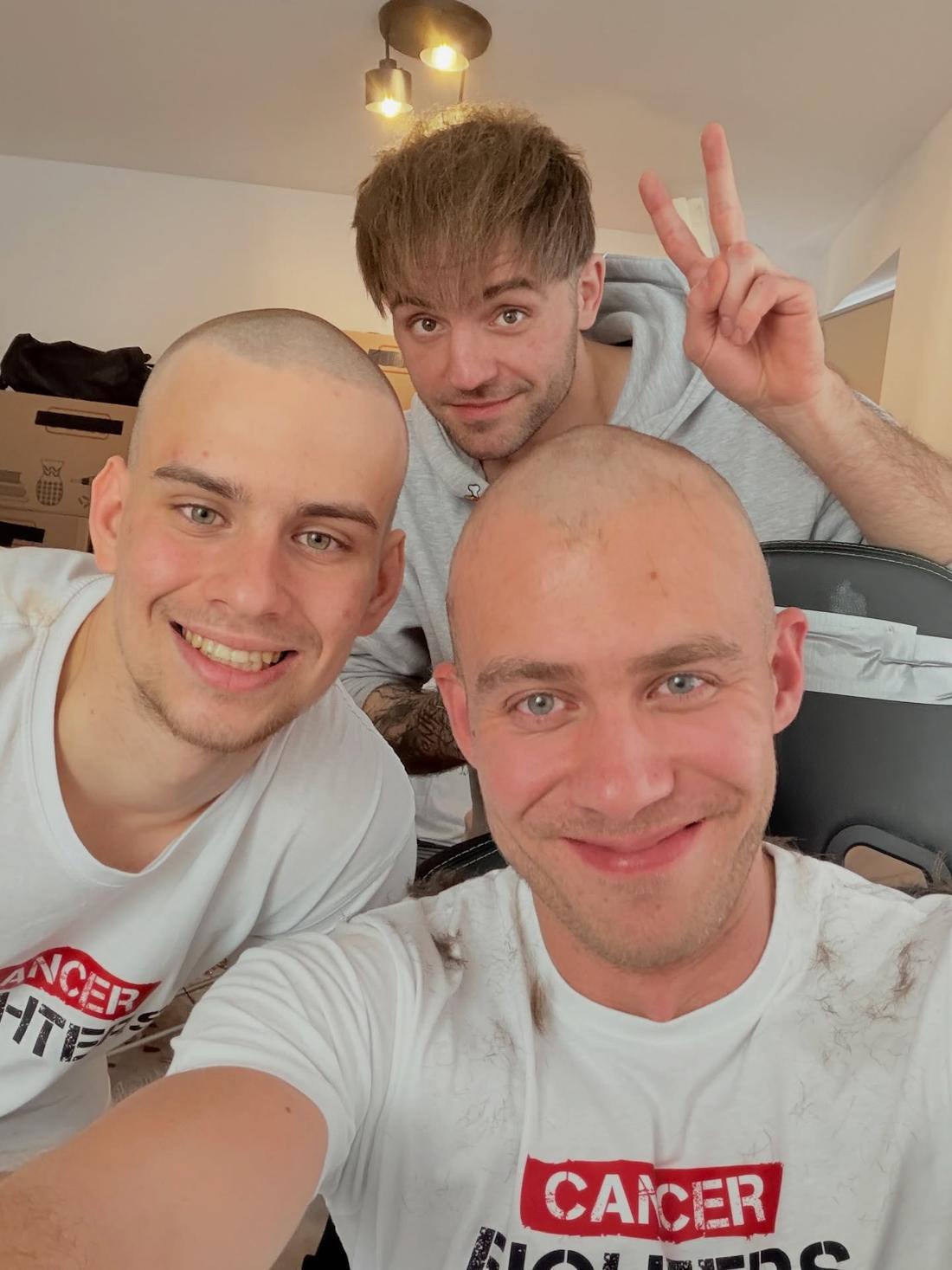 Gwiazdy golą się dla dzieciaków, fot. Instagram