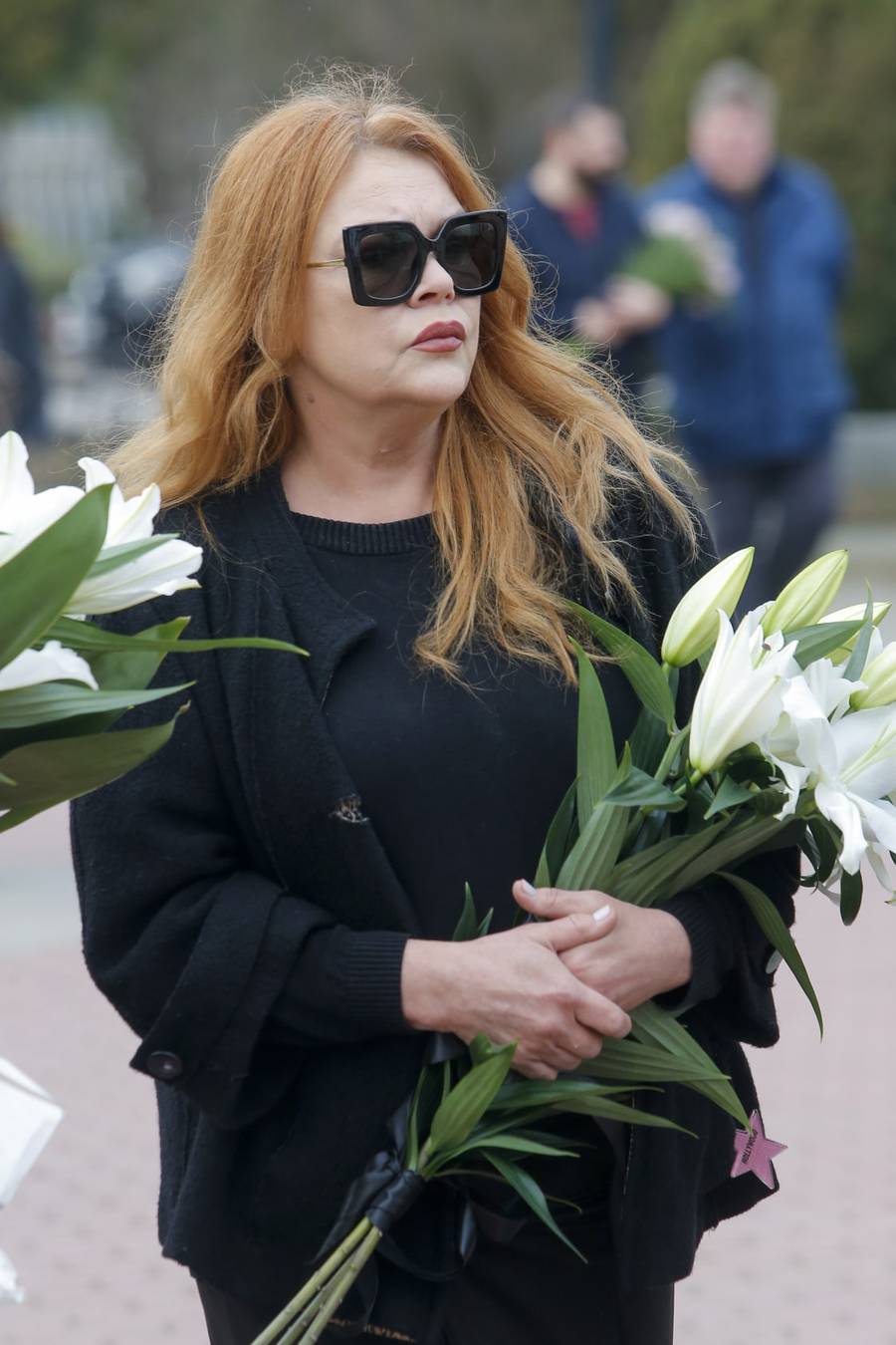 Przyjaciele pożegnali dzisiaj Magdalenę Cwen-Hanuszkiewicz: Beata Kawka, Daniel Olbrychski z żoną…