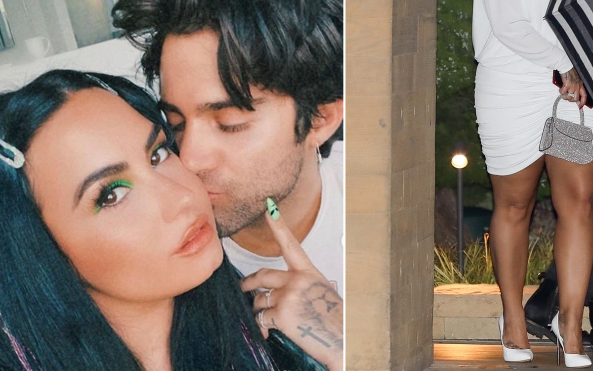 Świeżo zaręczona Demi Lovato zadaje szyku w eleganckiej sukience – podkreśliła apetyczne kształty